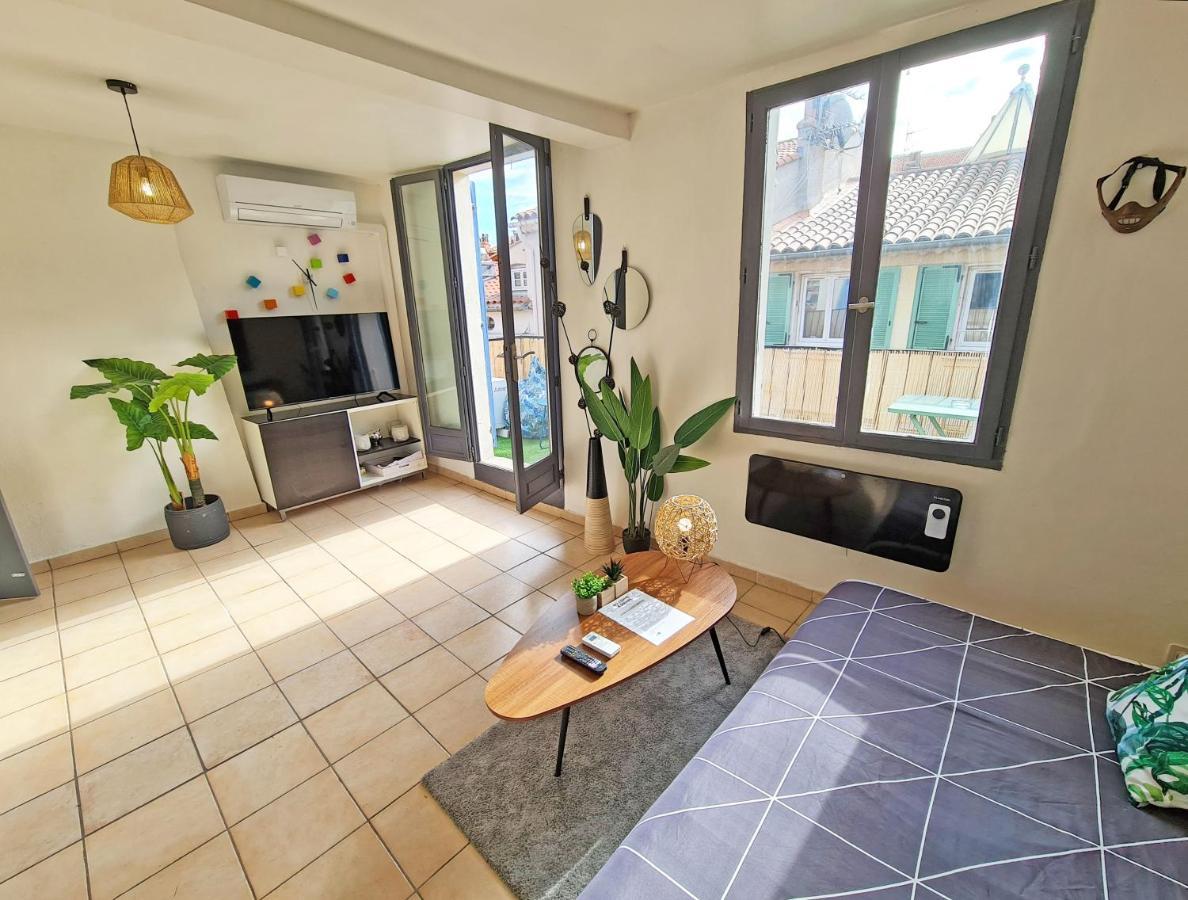 Gregbnb - Centre Ancien - Studio Roof-Top - Climatise - 5Eme Etage Toulon Exterior foto